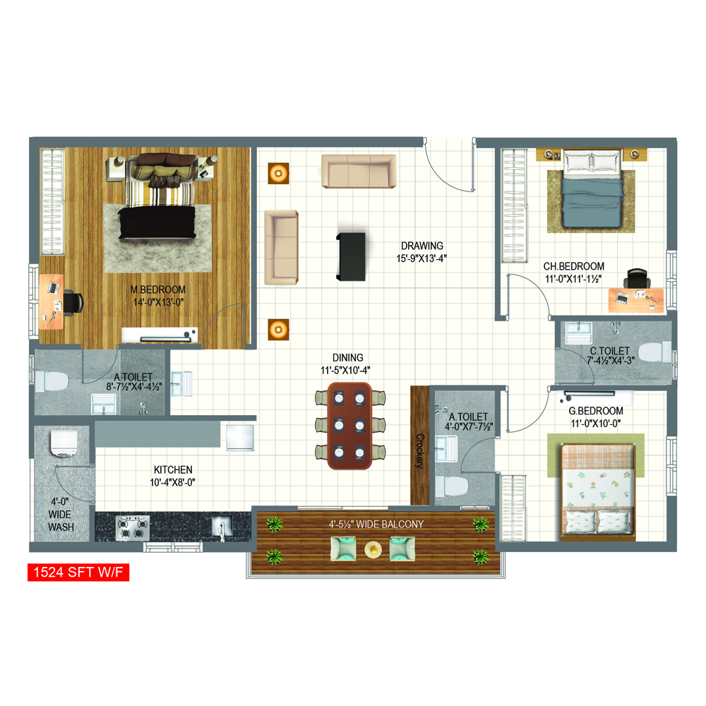 2 & 3 BHK Flats for sale in Nizampet